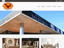 Tablet Screenshot of mueblesvaliente.com